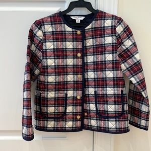 Quilted girls jacket by Brooks Brothers size M